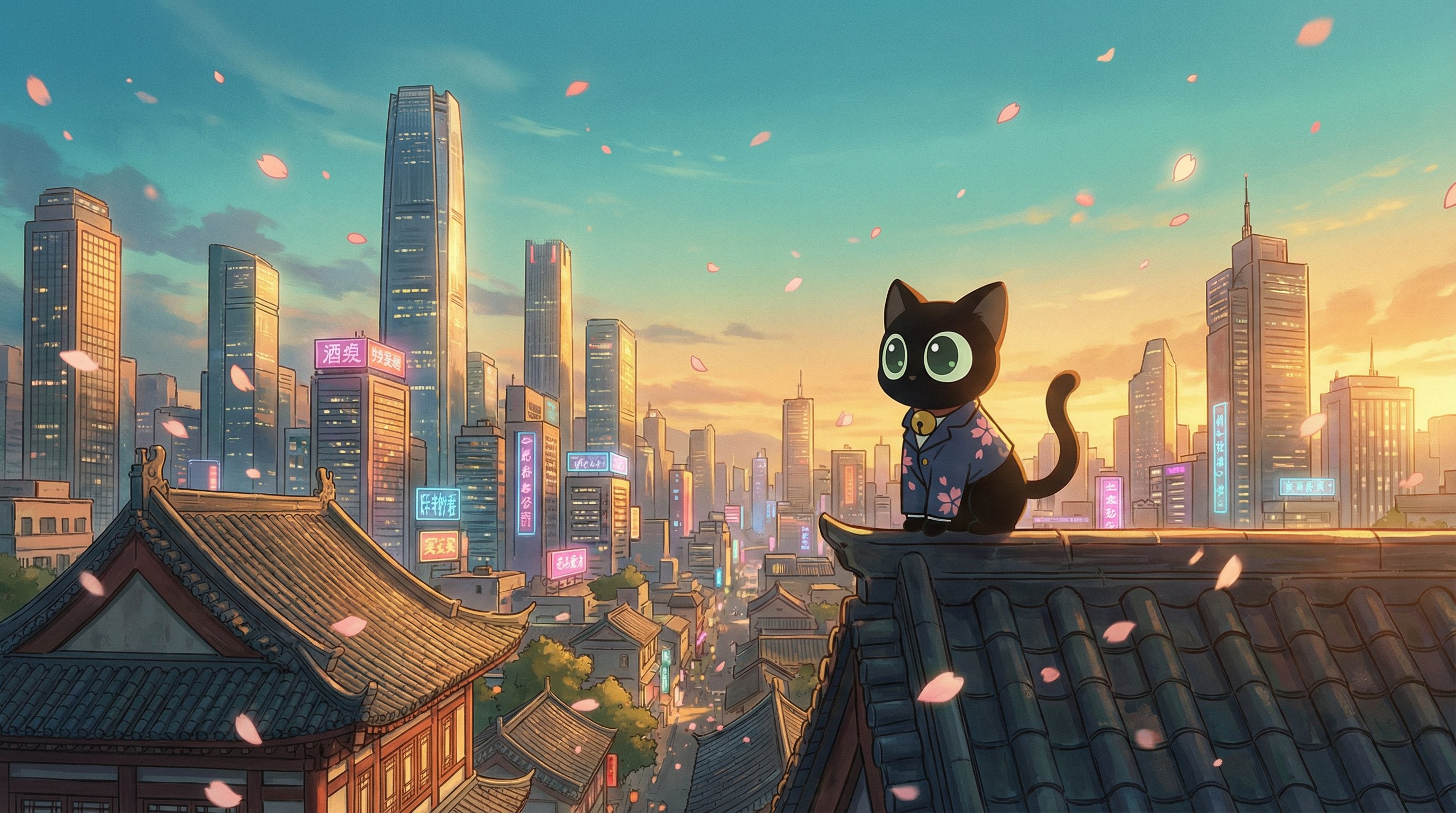 福利导航传媒·城市天际线的黄昏物语