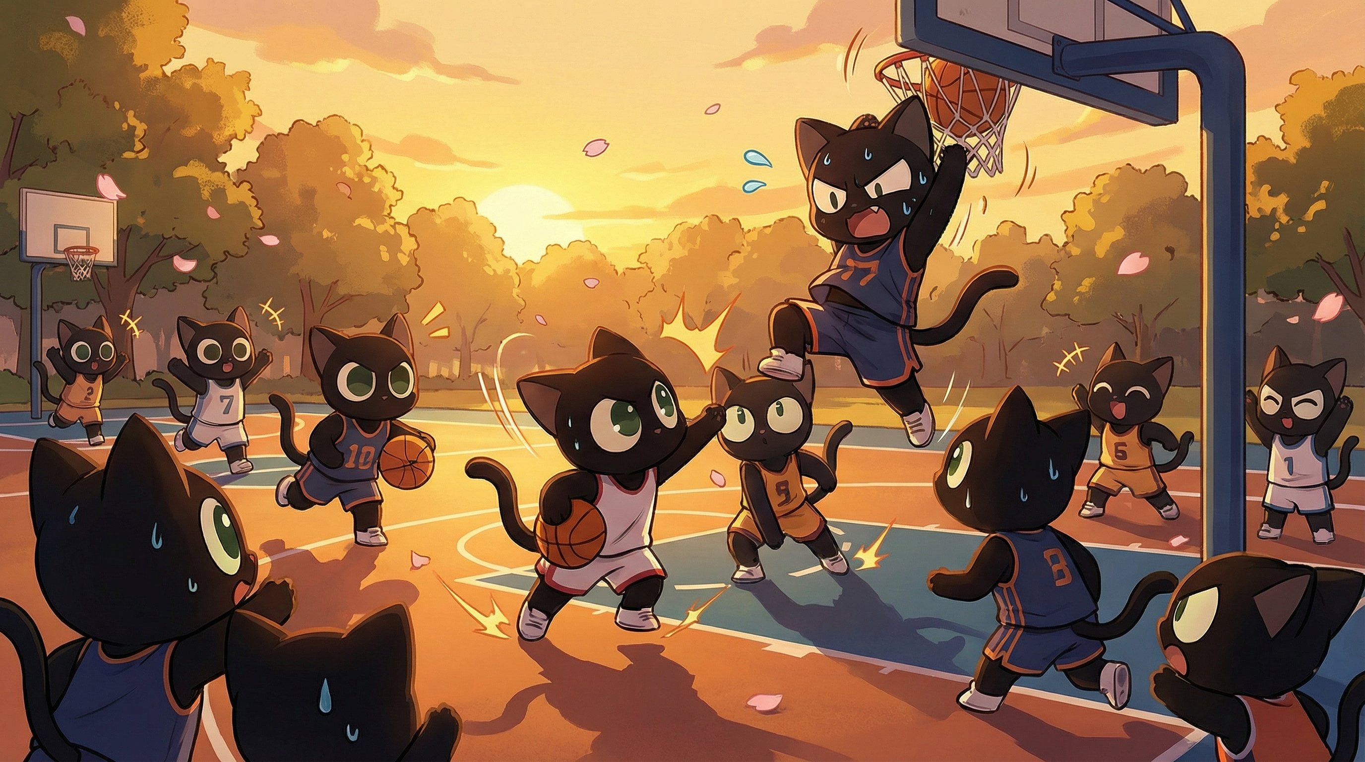 福利导航传媒·热血篮球青春对决